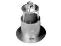 Cross-flow Target Nozzle.  3-20 GPM, Gravity Flow Fits STD 1-5/8